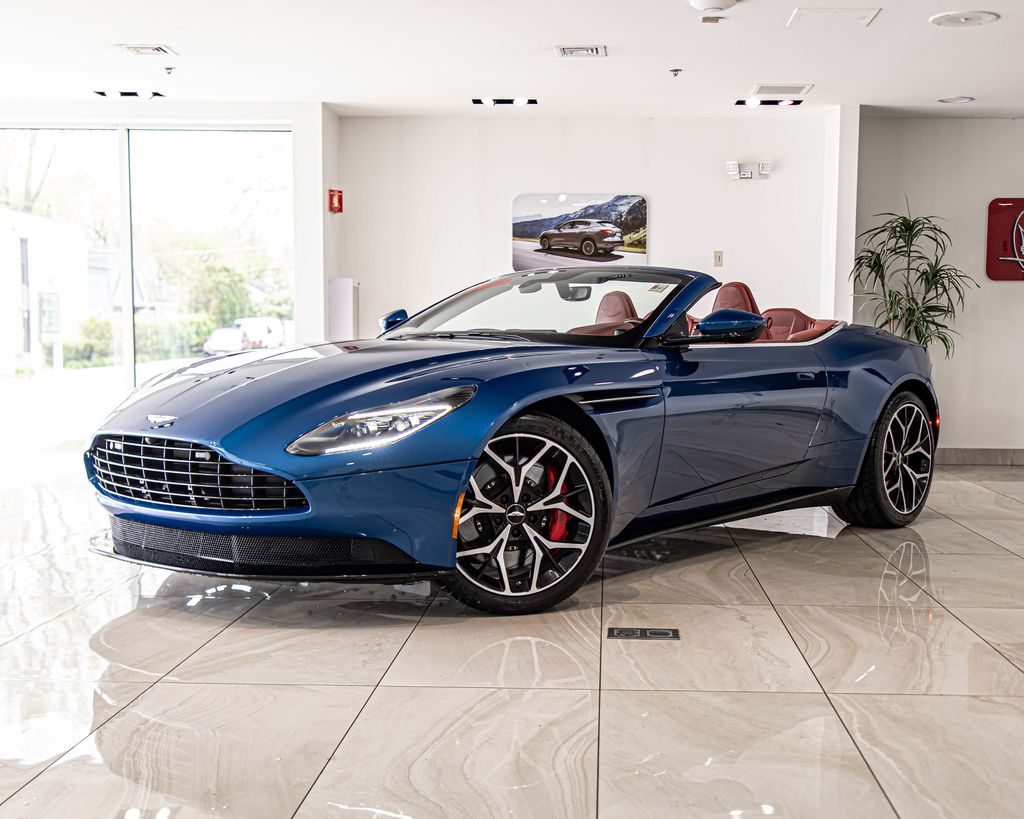 Ming Blue 2022 Aston Martin DB11 V8 Volante Convertible RWD Convertible Rear-Wheel Drive 8-Speed Automatic