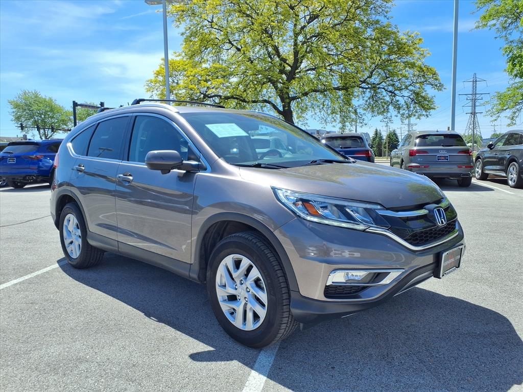 Brown 2016 Honda CR-V EX-L AWD SUV / Crossover All-Wheel Drive Continuously Variable Transmission