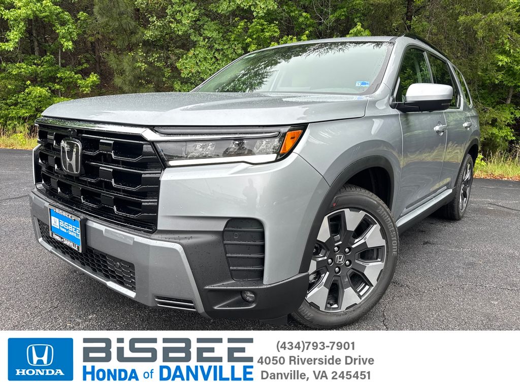 Silver Metallic 2026 Honda Pilot Elite AWD SUV / Crossover All-Wheel Drive Automatic