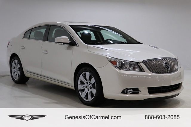 White Diamond Clearcoat 2012 Buick LaCrosse Sedan 6-Speed Automatic