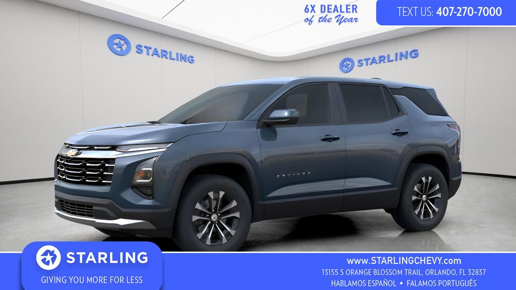 Lakeshore Blue Metallic 2027 Chevrolet Equinox SUV / Crossover Front-Wheel Drive 8-Speed Automatic