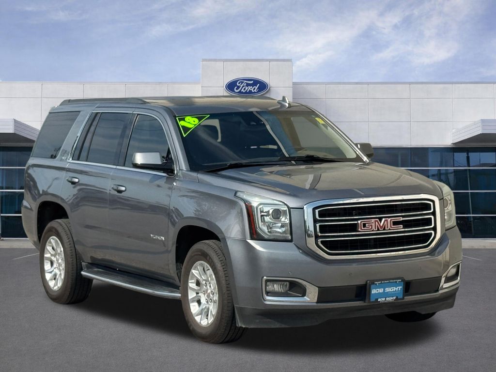 Used 2018 GMC Yukon SLT with VIN 1GKS2BKC9JR316455 for sale in Kansas City