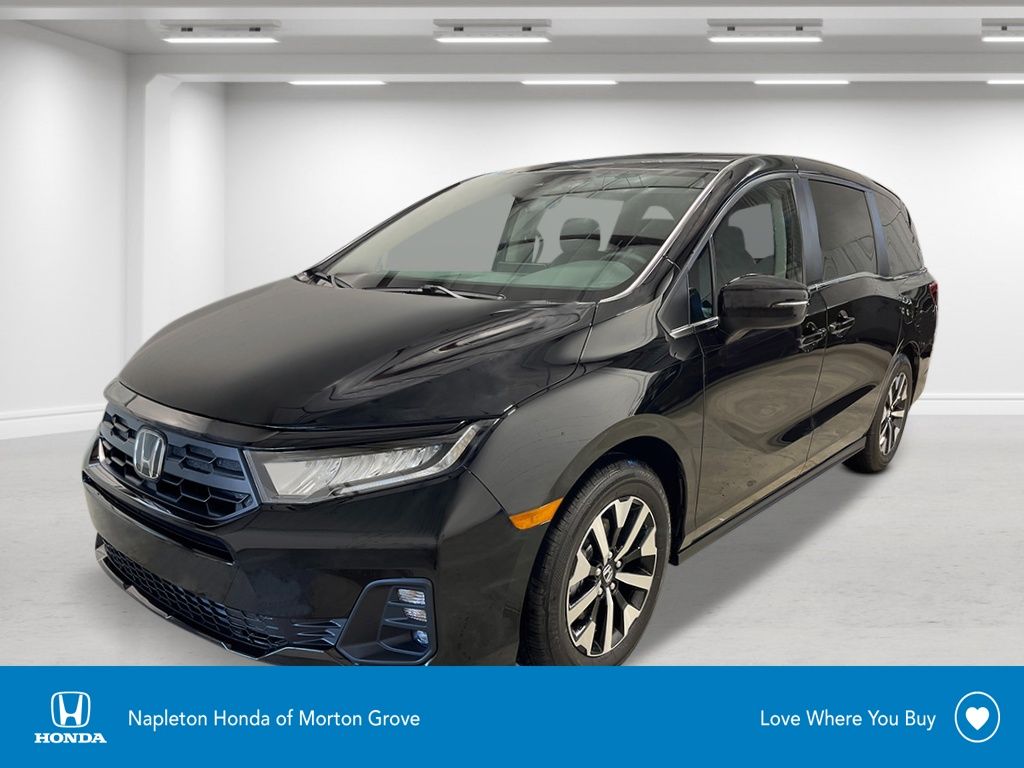 Black 2026 Honda Odyssey Minivan Front-Wheel Drive Automatic