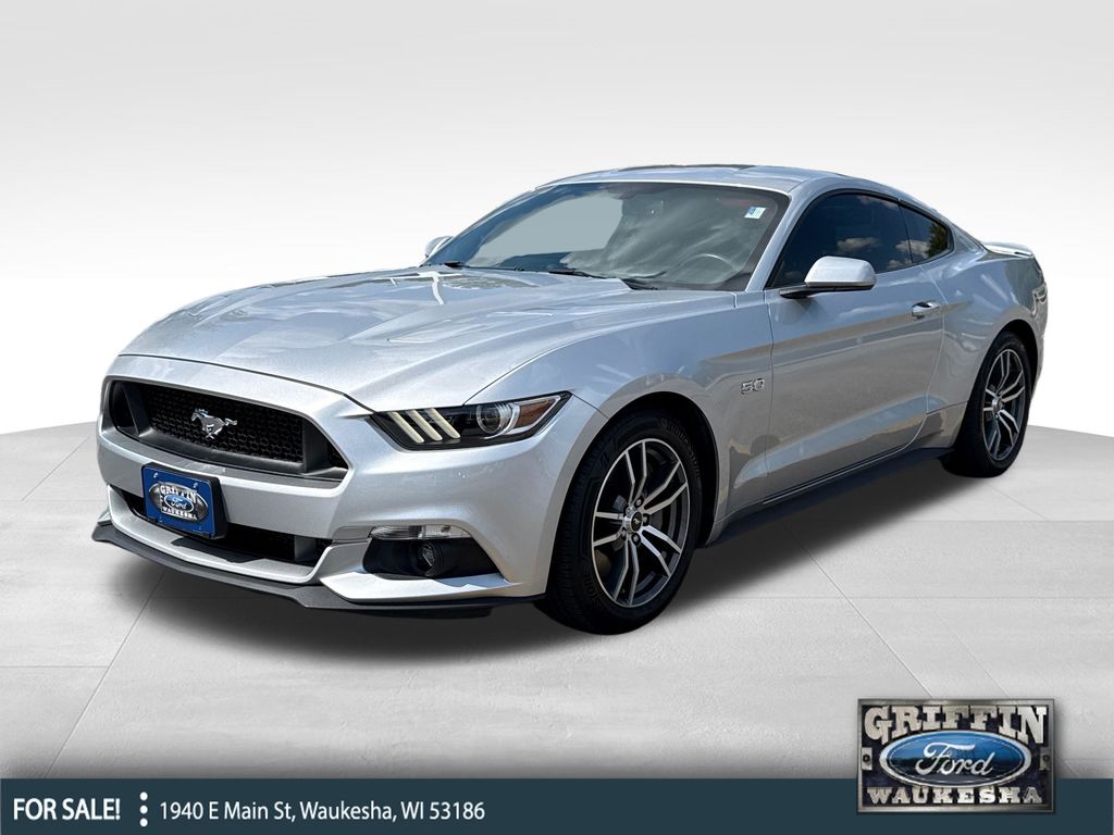 Ingot Silver 2016 Ford Mustang Coupe Rear-Wheel Drive 6-Speed Automatic