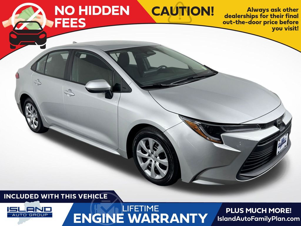 Classic Silver Metallic 2023 Toyota Corolla Sedan Front-Wheel Drive Continuously Variable Transmission