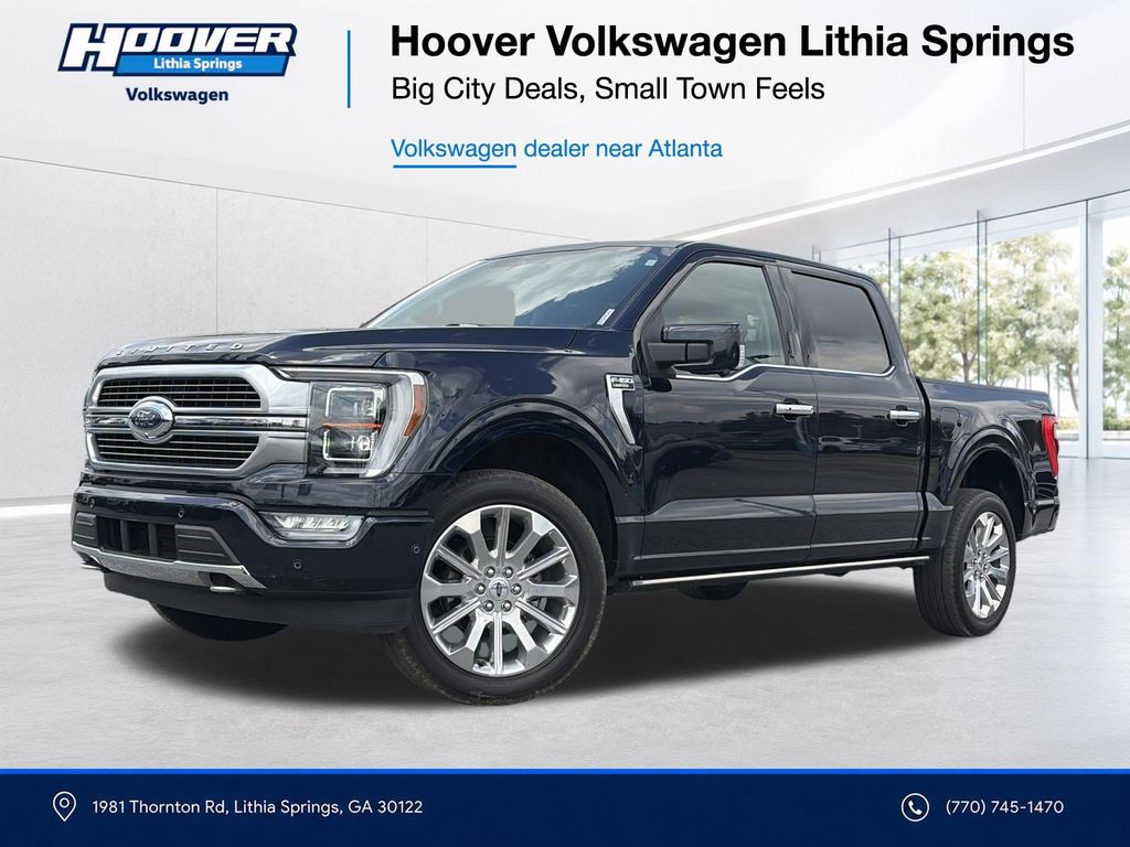 ANTIMATTER BLUE 2022 Ford F-150 Pickup Truck Four-Wheel Drive Automatic
