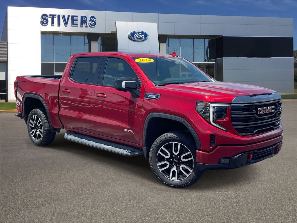 Volcanic Red Tintcoat 2024 GMC Sierra 1500 Pickup Truck Four-Wheel Drive Automatic