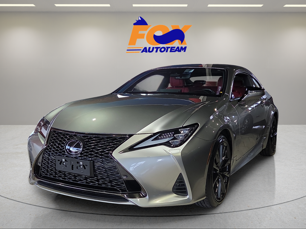 Silver 2025 Lexus RC Coupe Rear-Wheel Drive 8-Speed Automatic