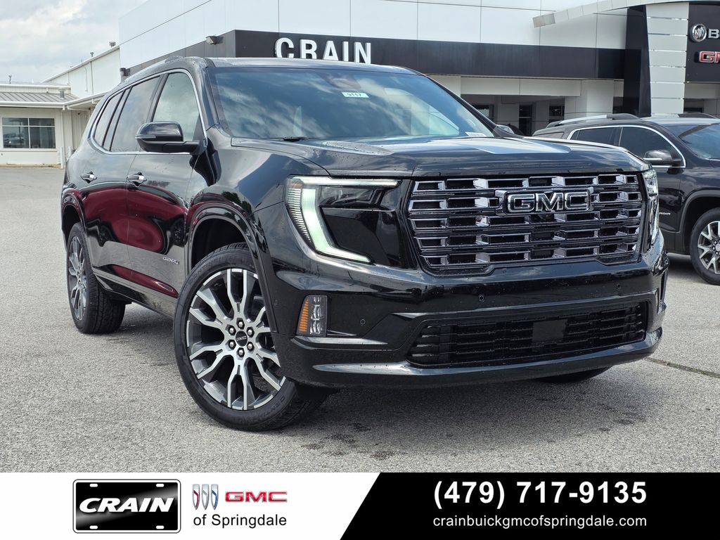 Black (Ebony Twilight Metallic) 2026 GMC Acadia SUV / Crossover Front-Wheel Drive 8-Speed Automatic