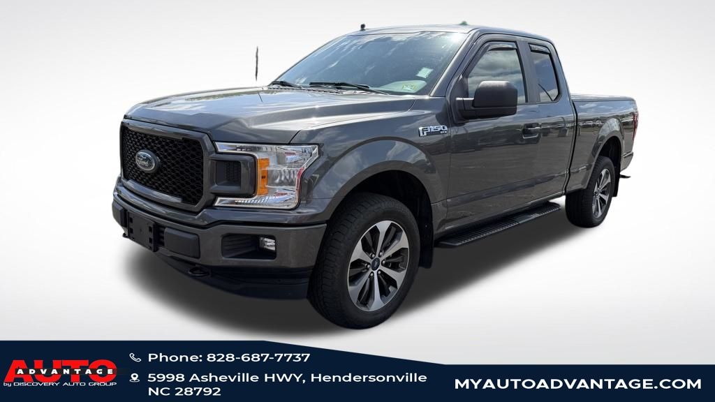 Gray (Magnetic Metallic) 2020 Ford F-150 XL SuperCab 4WD Pickup Truck Four-Wheel Drive Automatic