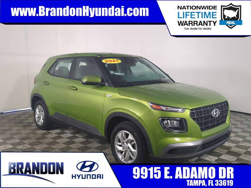 2021 Hyundai Venue Verde SUV/Crossover Tracción delantera Transmisión variable continua