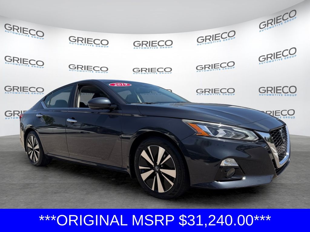 Storm Blue Metallic 2019 Nissan Altima Sedan Front-Wheel Drive Continuously Variable Transmission