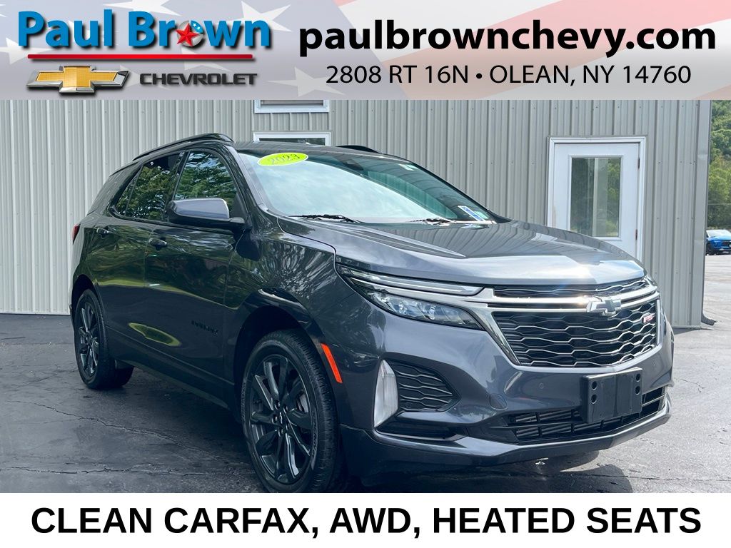 Iron Gray Metallic 2023 Chevrolet Equinox SUV / Crossover Four-Wheel Drive 6-Speed Automatic Overdrive