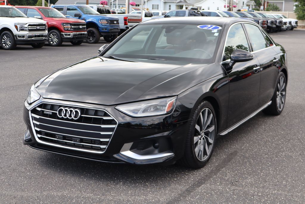 used 2021 Audi A4 car, priced at $22,500