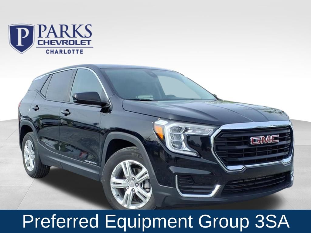 Black (Ebony Twilight Metallic) 2024 GMC Terrain SLE FWD SUV / Crossover Front-Wheel Drive 9-Speed Automatic