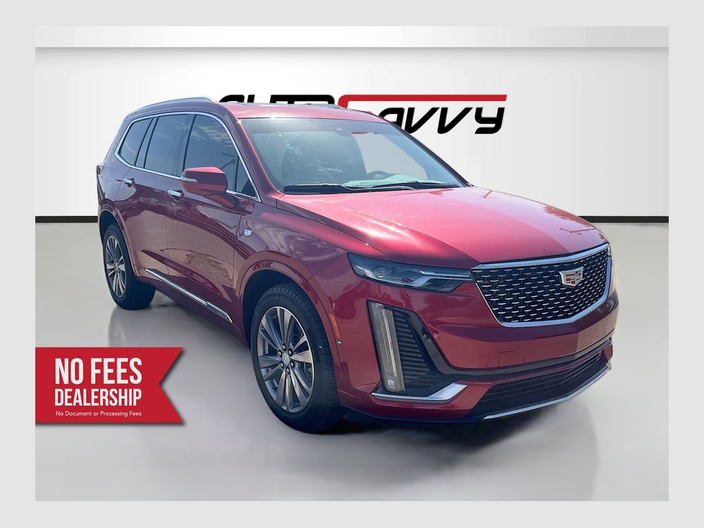 Radiant Red Tintcoat 2025 Cadillac XT6 SUV / Crossover Front-Wheel Drive 9-Speed Automatic