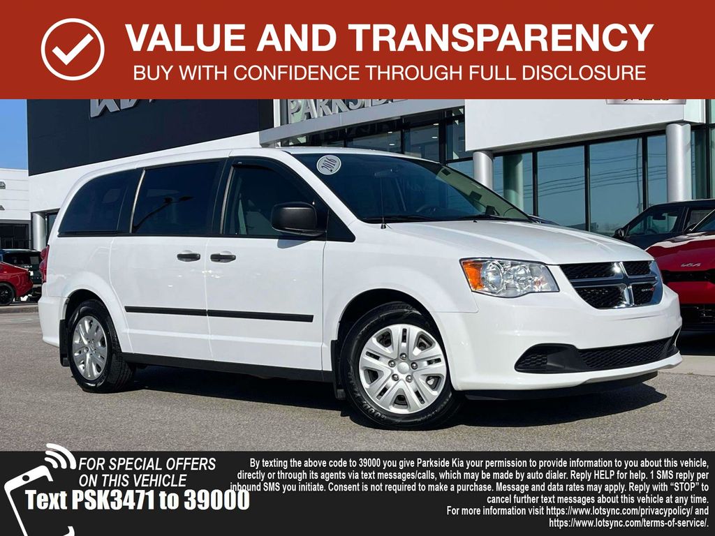 2016 Dodge Grand Caravan American Value Package FWD