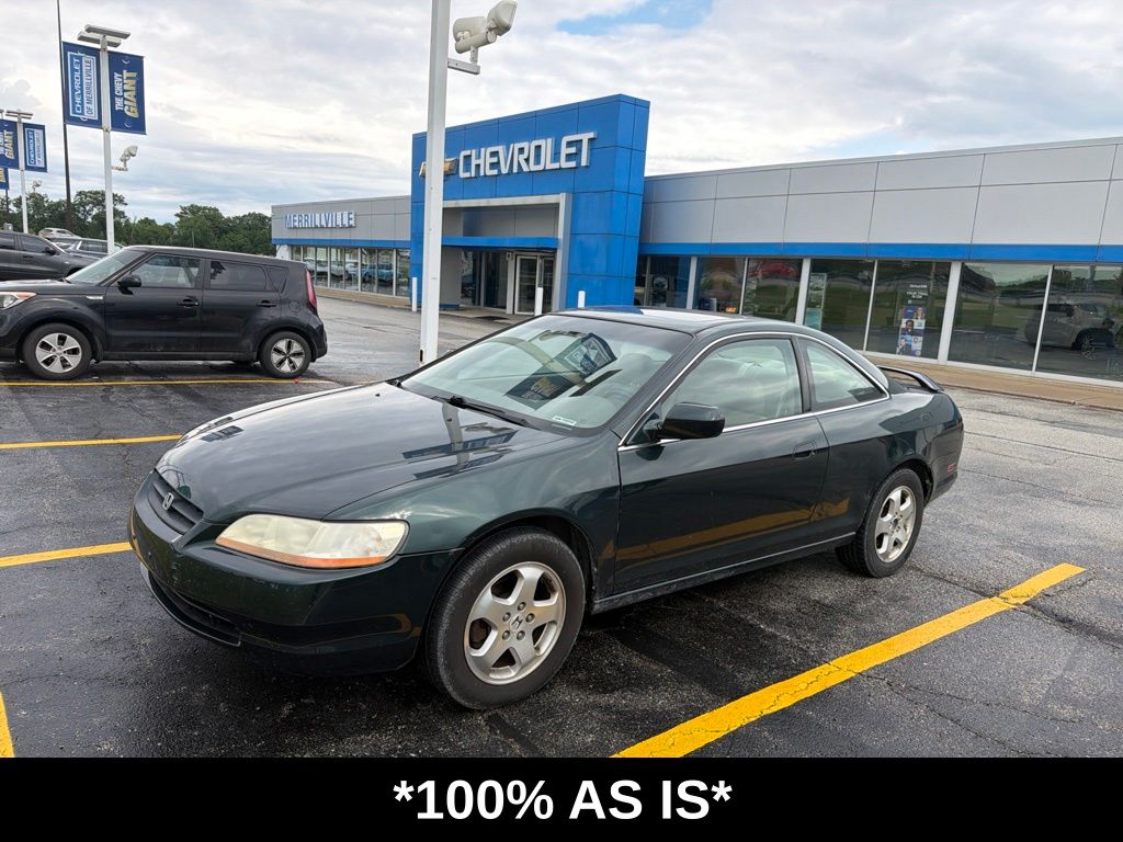 Dark Emerald Pearl 2000 Honda Accord Coupe Coupe Front-Wheel Drive 4-Speed Automatic