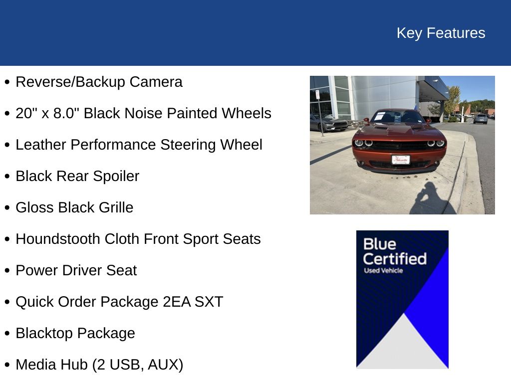 2020 Dodge Challenger SXT