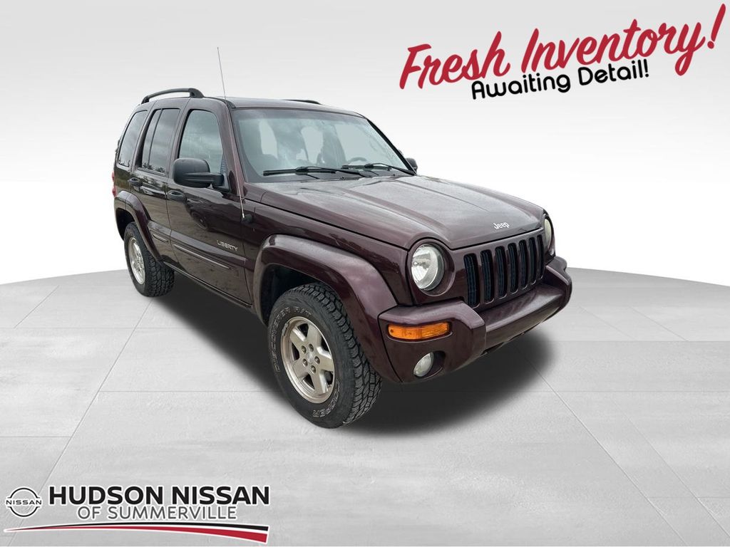 2004 Deep Molten Red Pearlcoat Jeep Liberty Limited RWD SUV