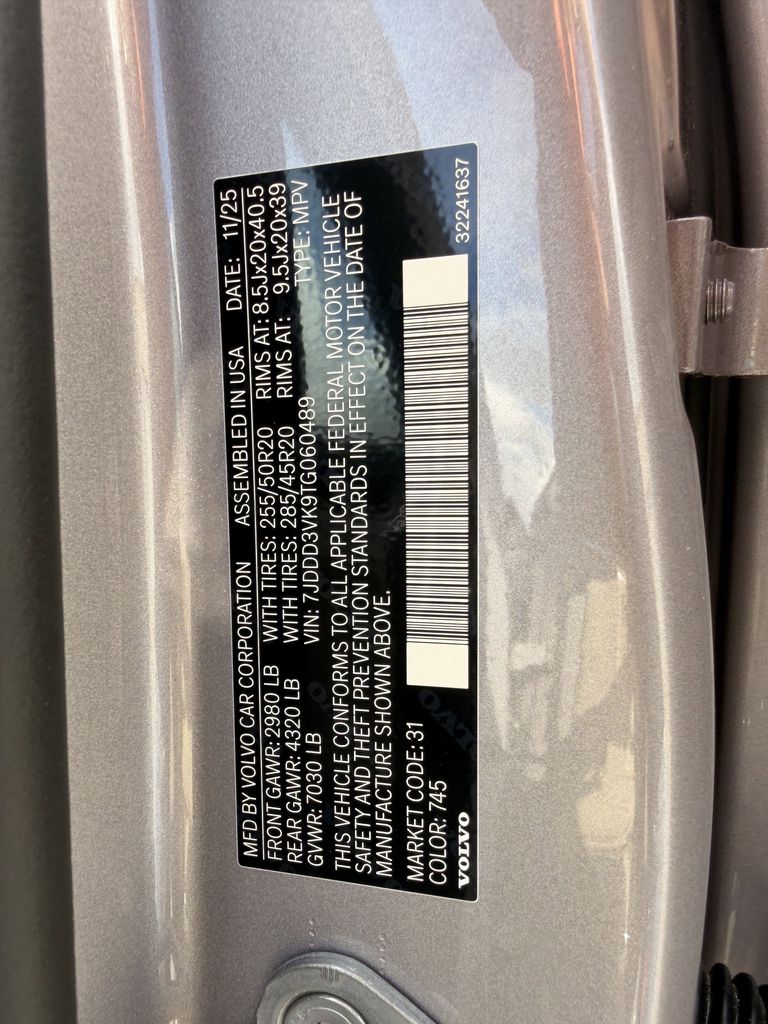 New 2026 Silver Volvo  image 26