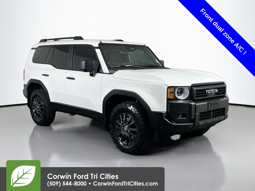 White (Wind Chill Pearl) 2025 Toyota Land Cruiser 4WD SUV / Crossover Four-Wheel Drive 8-Speed Automatic