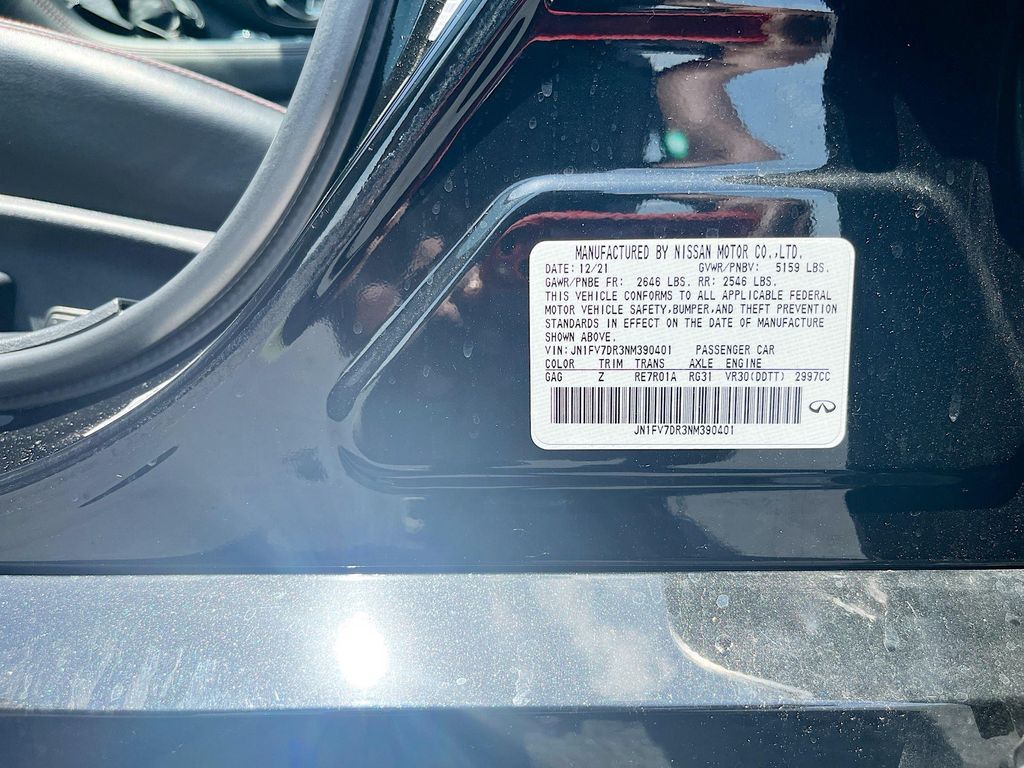 Used 2022 Black INFINITI Red Sport 400 image 33