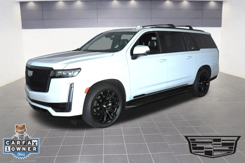 Crystal White Tricoat 2024 Cadillac Escalade ESV Sport Platinum 4WD SUV / Crossover Four-Wheel Drive Automatic