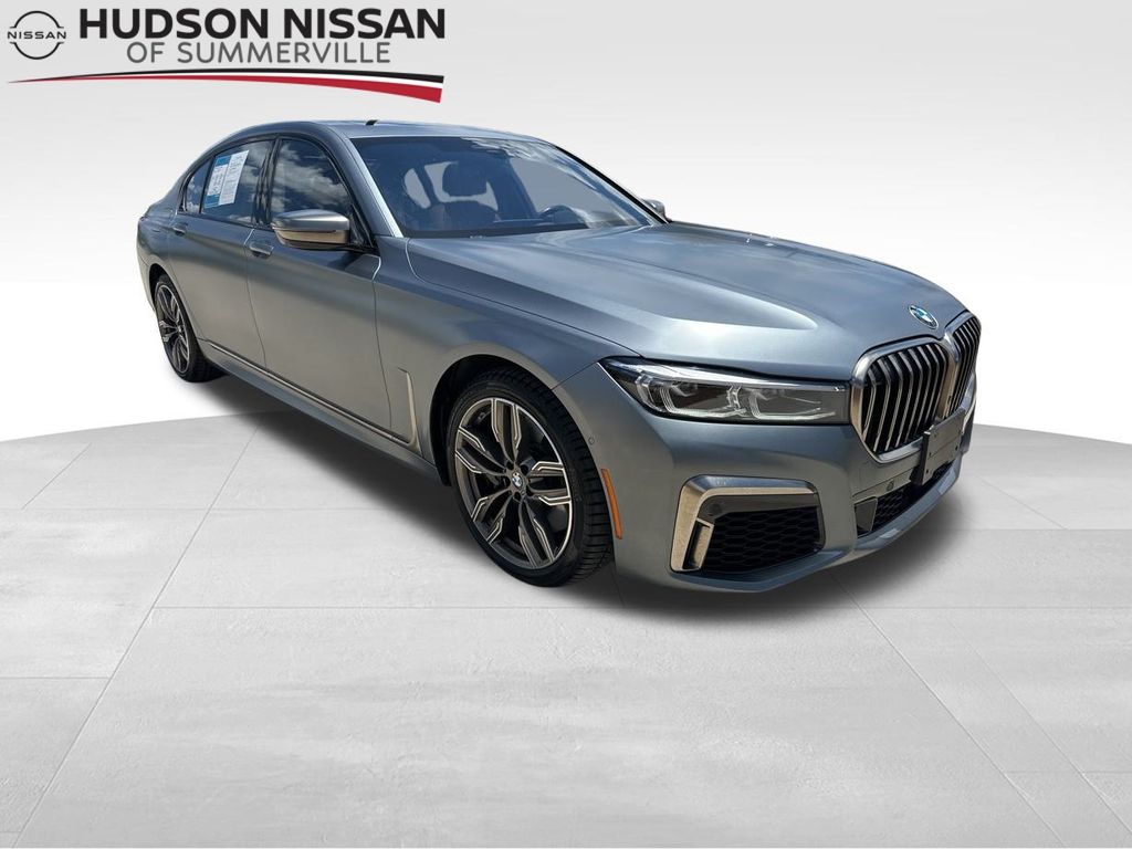 2022 Frozen Bluestone Metallic BMW 7 Series M760i AWD Sedan