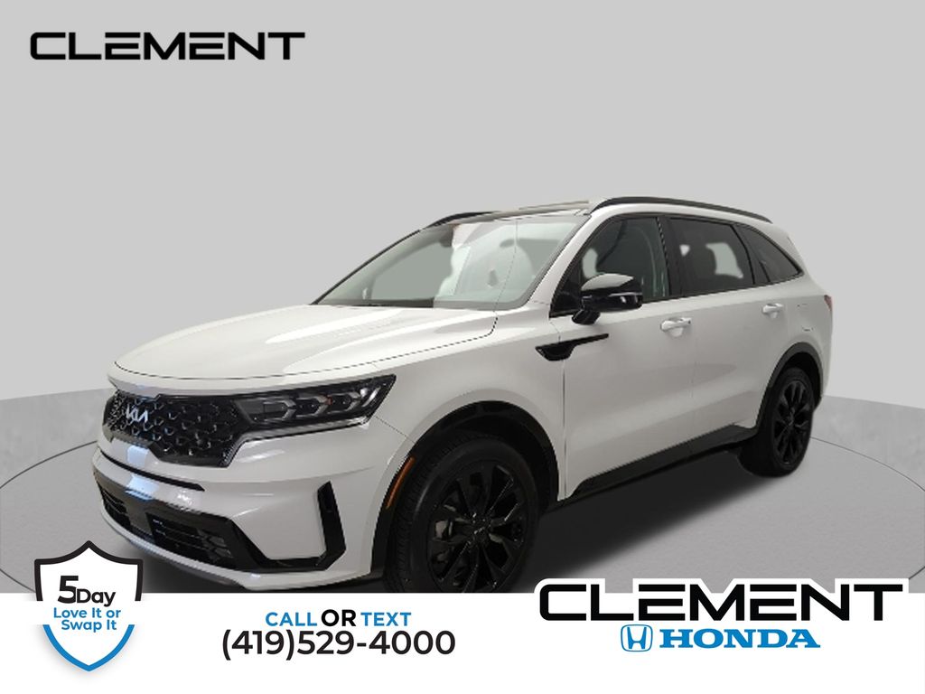 Glacial White Pearl 2023 Kia Sorento SUV / Crossover Front-Wheel Drive 8-Speed Dual Clutch