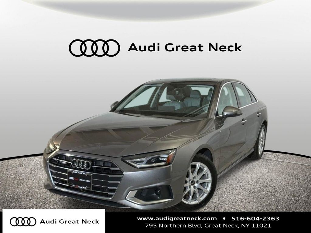 Terra Gray Metallic 2022 Audi A4 quattro Premium 40 TFSI AWD Sedan All-Wheel Drive 7-Speed Automatic