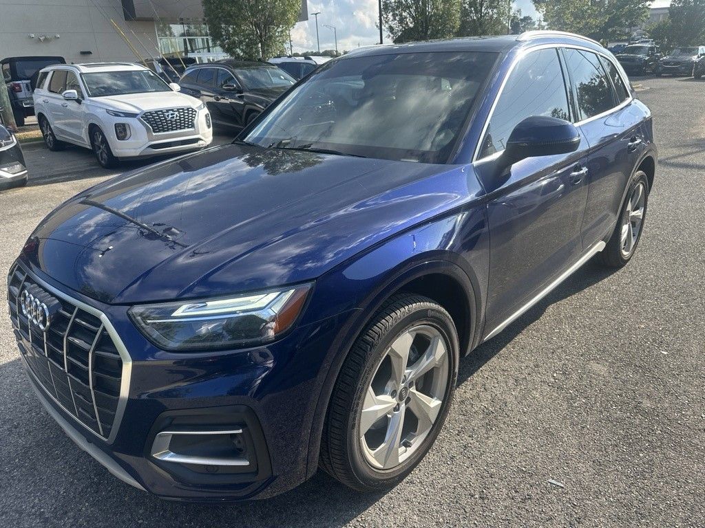 Navarra Blue Metallic 2021 Audi Q5 SUV / Crossover All-Wheel Drive 7-Speed Automatic