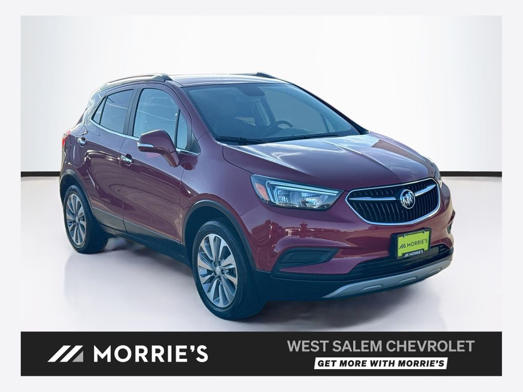 Red Metallic 2019 Buick Encore SUV / Crossover All-Wheel Drive 6-Speed Automatic Overdrive