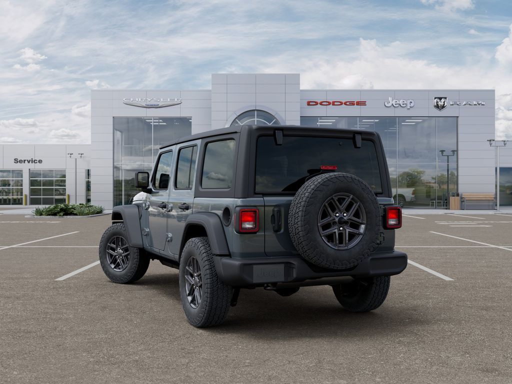 New 2025 Gray Jeep Sport S image 3