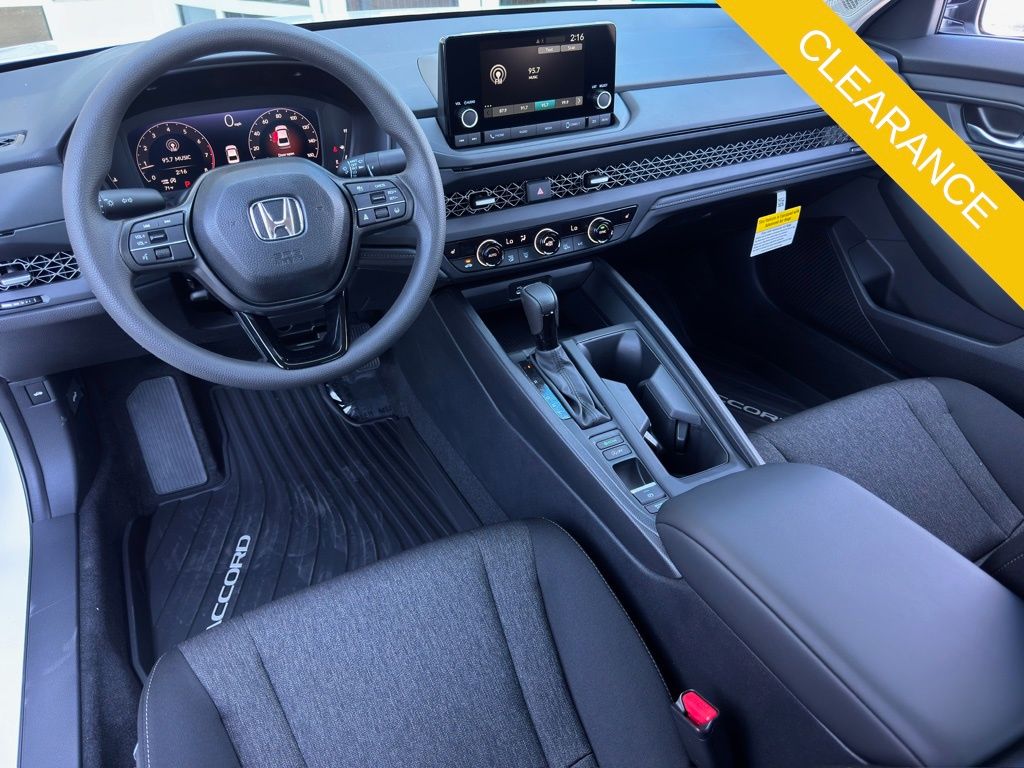 2025 Honda Accord SE White at Mac Haik CDJR North Houston