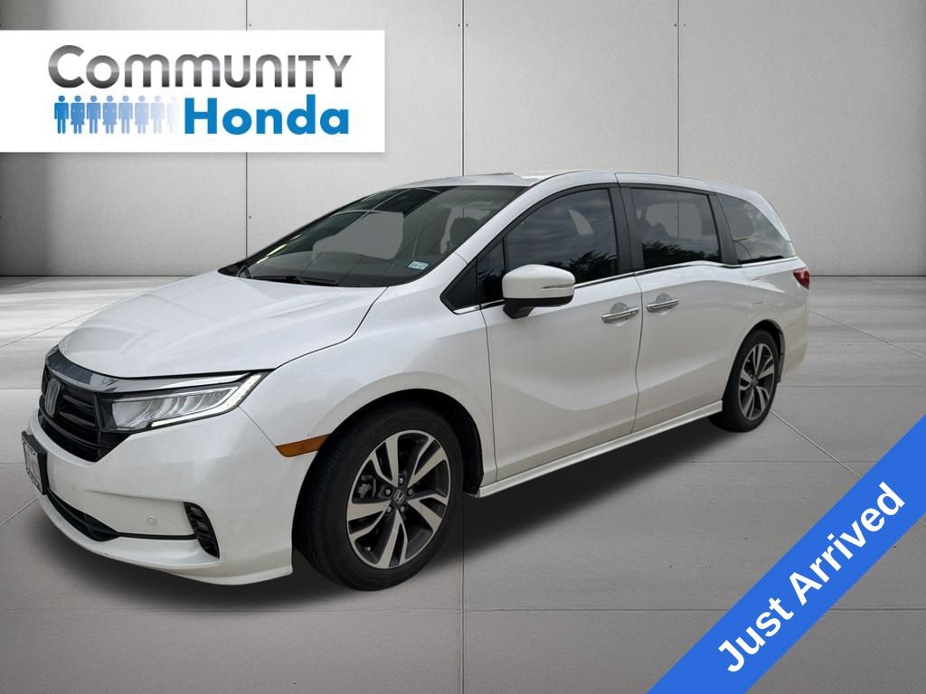 2024 Honda Odyssey Touring White at DeMontrond Ford