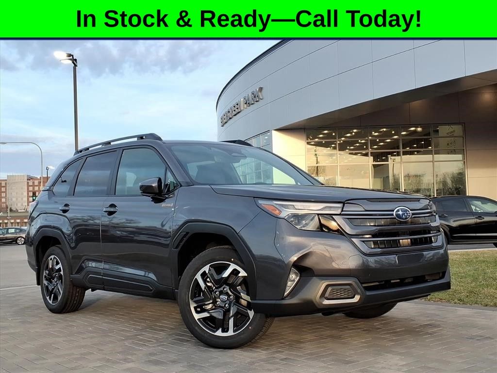 Magnetite Gray Metallic 2026 Subaru Forester Hybrid Limited AWD SUV / Crossover All-Wheel Drive Continuously Variable Transmission