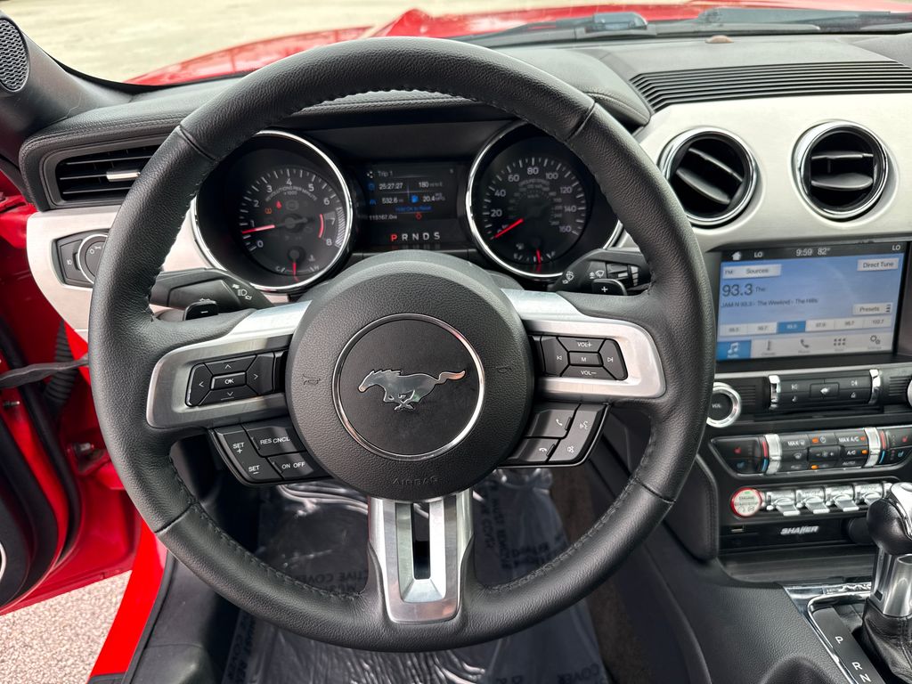 2016 Race Red Ford Mustang EcoBoost Premium RWD Convertible