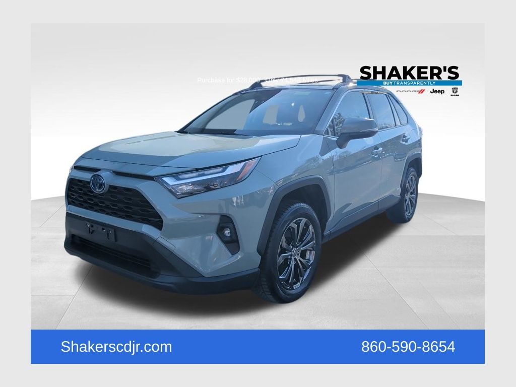 Lunar 2022 Toyota RAV4 Hybrid XLE Premium AWD SUV / Crossover All-Wheel Drive Continuously Variable Transmission