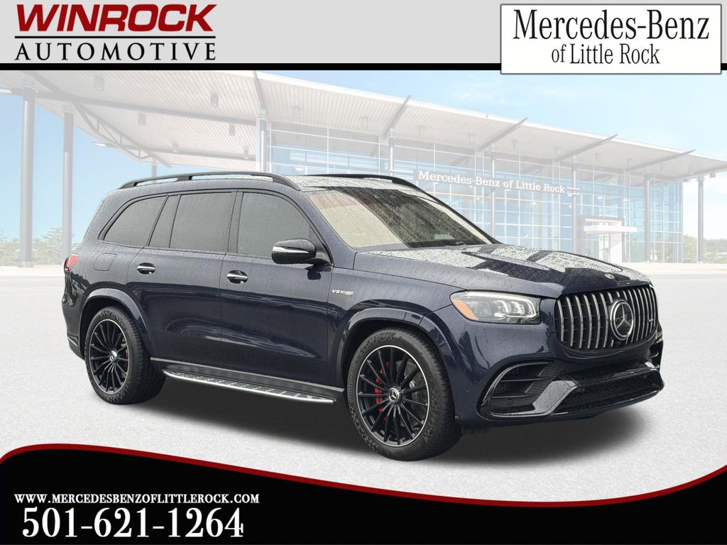 Cavansite Blue Metallic 2021 Mercedes-Benz GLS AMG GLS 63 4MATIC AWD SUV / Crossover All-Wheel Drive 9-Speed Automatic