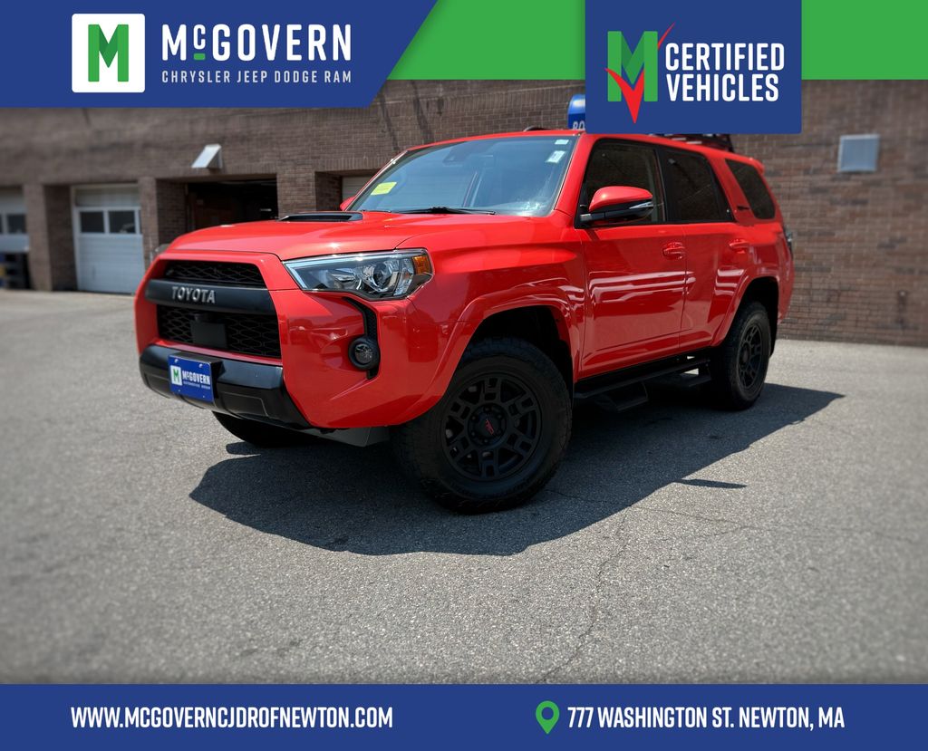 Orange 2023 Toyota 4Runner SUV / Crossover Four-Wheel Drive 5-Speed Automatic