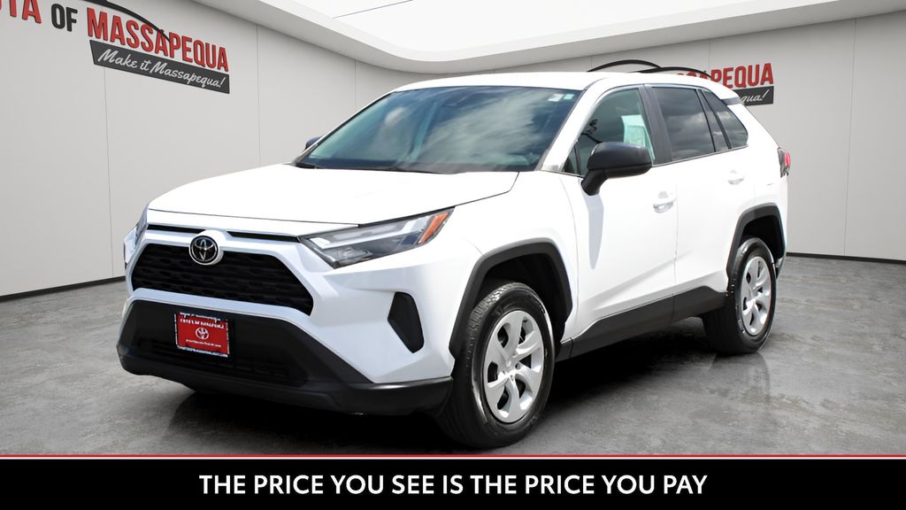 Ice Cap 2023 Toyota RAV4 LE AWD SUV / Crossover All-Wheel Drive 8-Speed Automatic