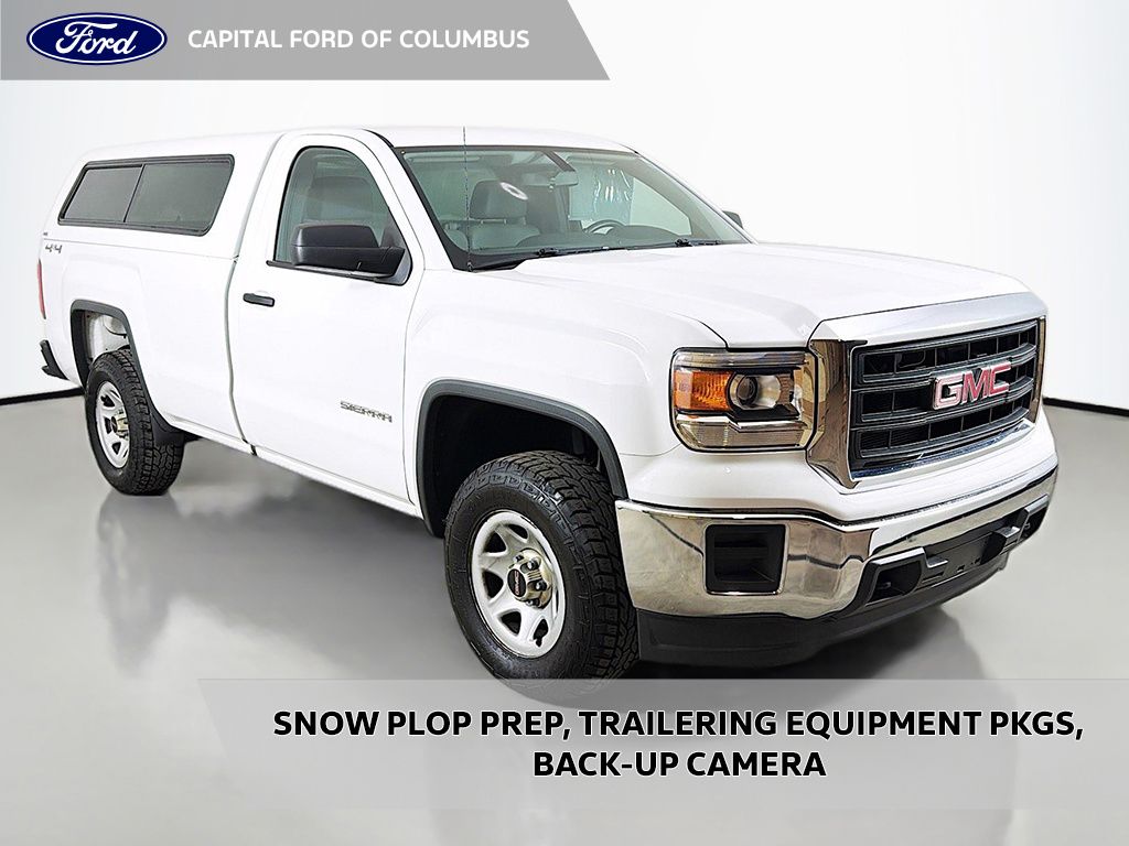 Summit White 2015 GMC Sierra 1500 Pickup Truck Four-Wheel Drive 6-Speed Automatic Overdrive