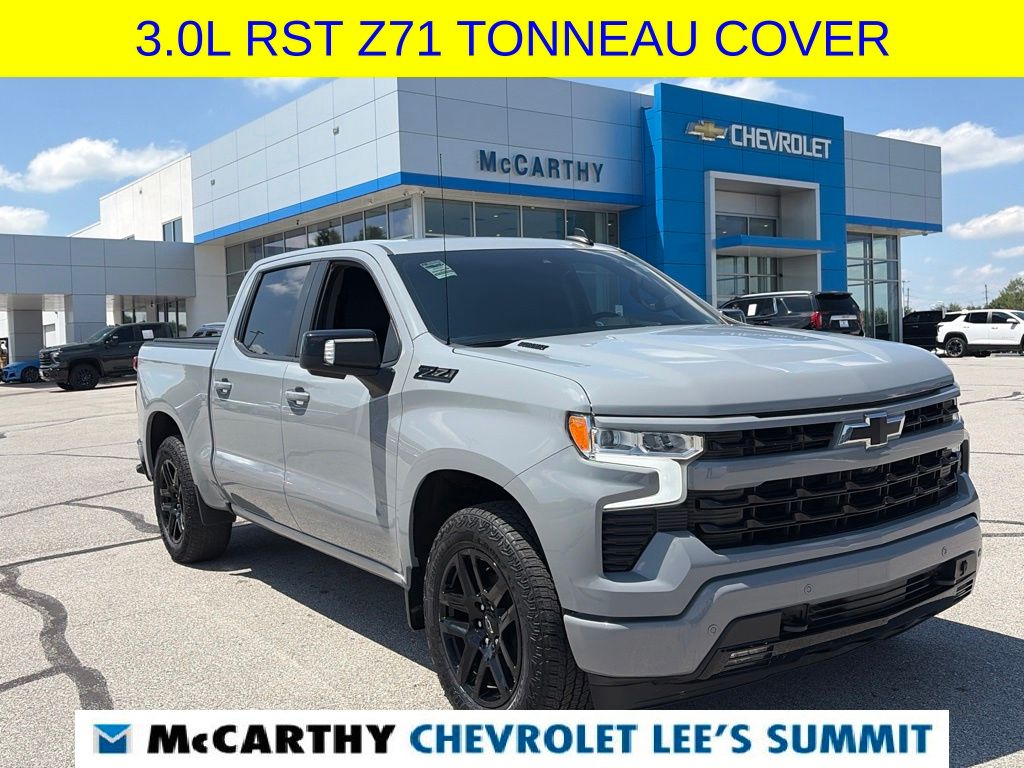 Slate Gray Metallic 2024 Chevrolet Silverado 1500 Pickup Truck Four-Wheel Drive Automatic