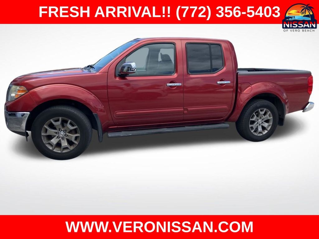 Cayenne Red Metallic 2019 Nissan Frontier SL Crew Cab 4WD Pickup Truck Four-Wheel Drive 5-Speed Automatic Overdrive