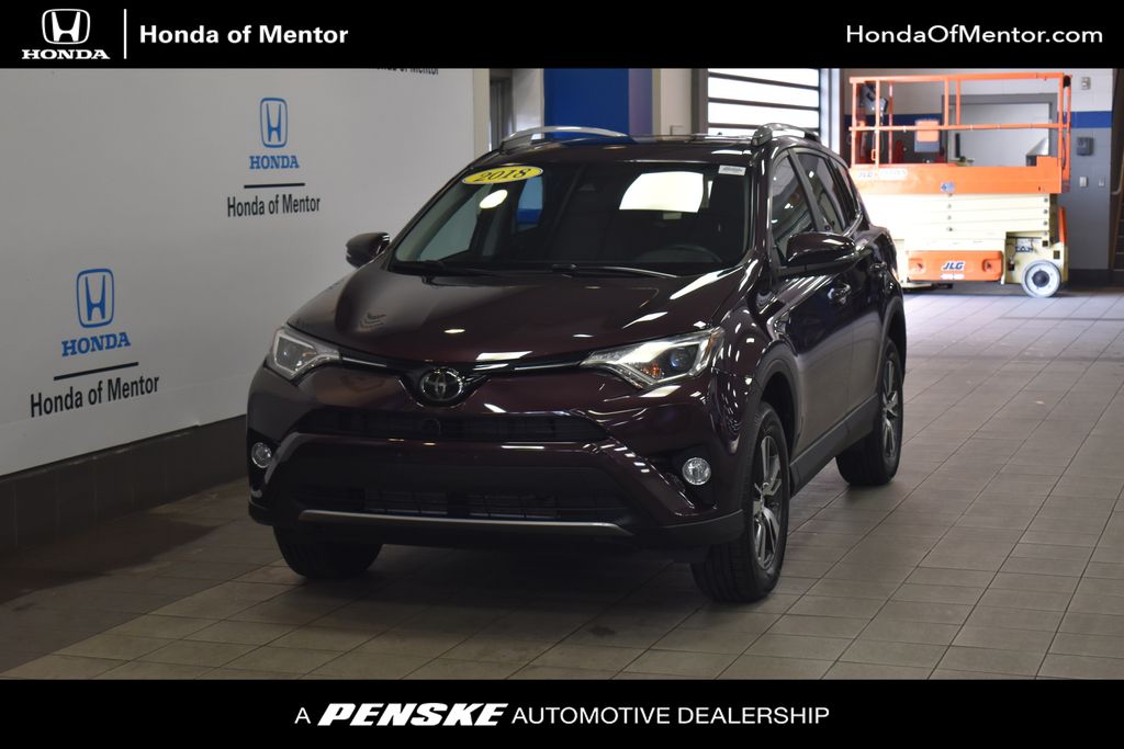 2018 Toyota RAV4 XLE Hero Image
