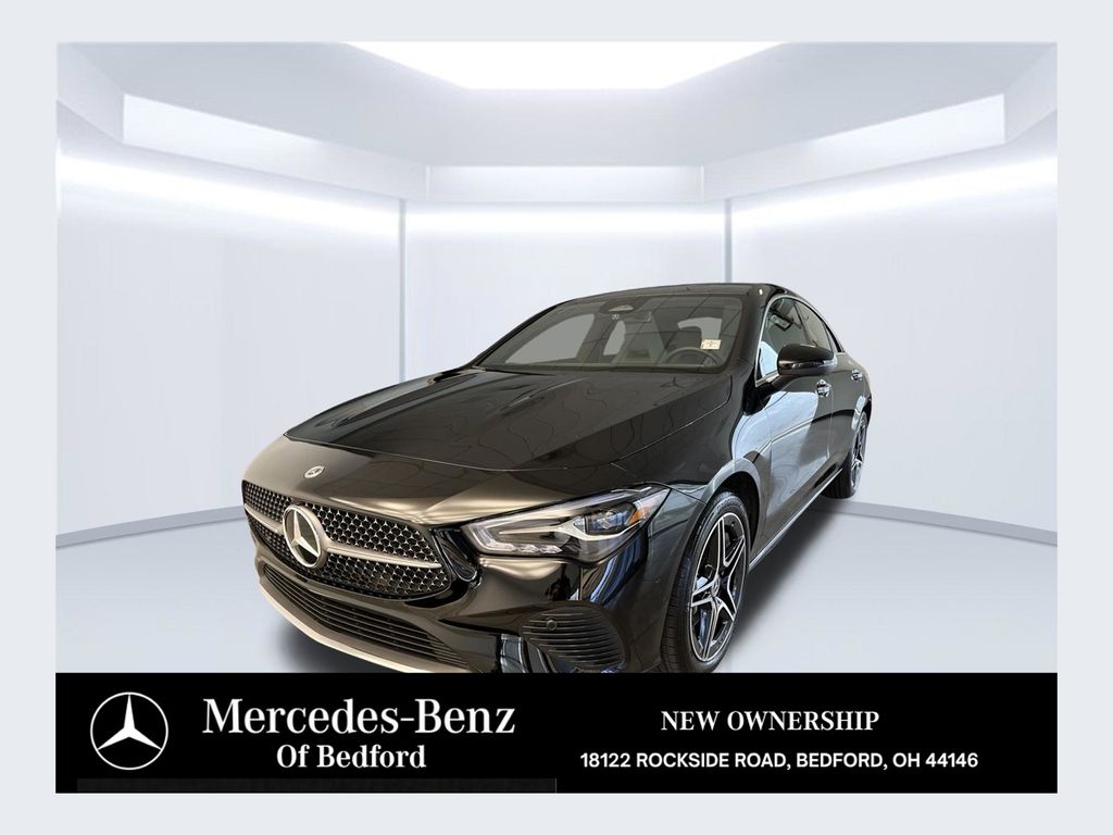 Night Black 2026 Mercedes-Benz CLA Coupe All-Wheel Drive 8-Speed Dual Clutch