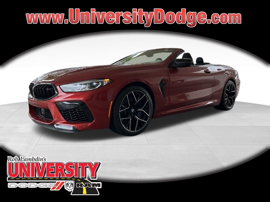 Motegi Red Metallic 2020 BMW M8 Competition Convertible AWD Convertible All-Wheel Drive 8-Speed Automatic