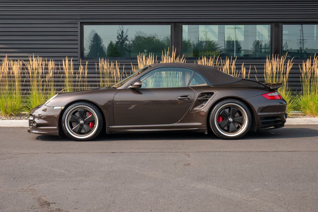Macadamia Metallic 2008 Porsche 911 Convertible All-Wheel Drive Manual
