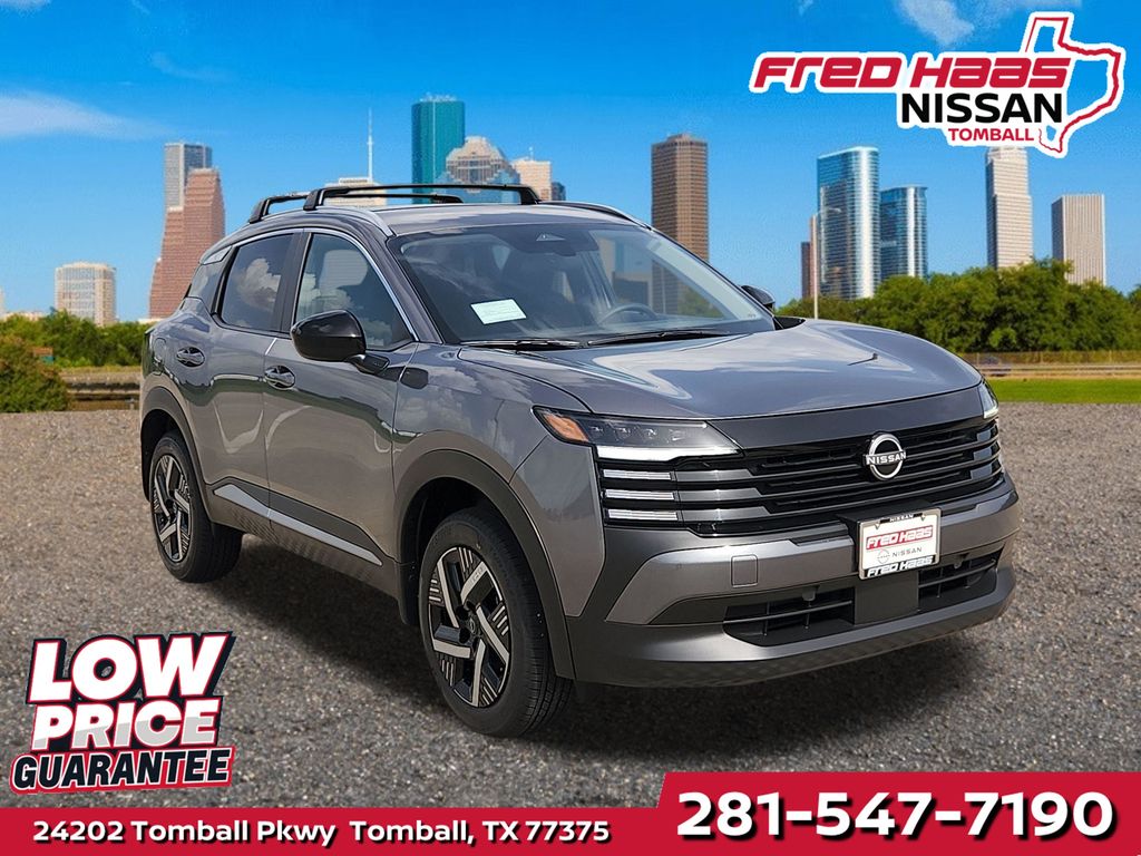 Gray (Gun Metallic) 2026 Nissan Kicks SUV / Crossover Front-Wheel Drive Continuously Variable Transmission